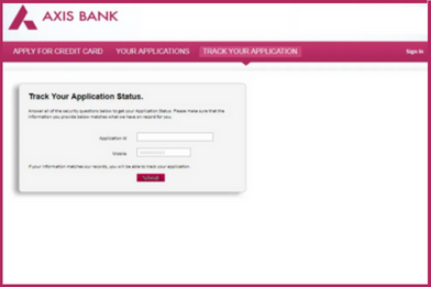 axis bank credit card