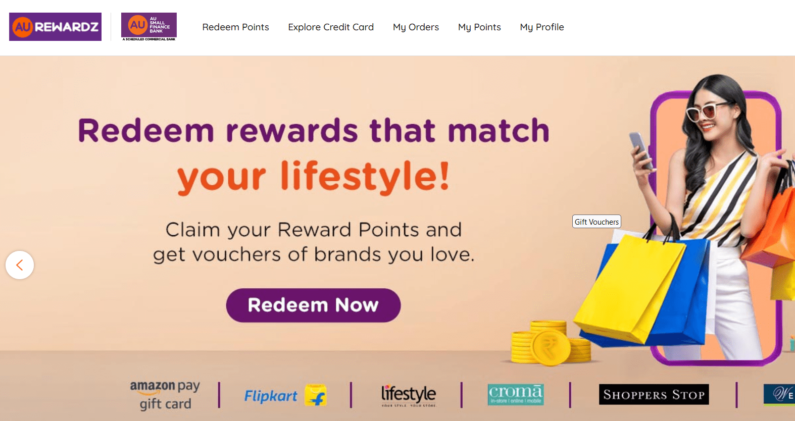 How to redeem Au bank Credit Card reward points