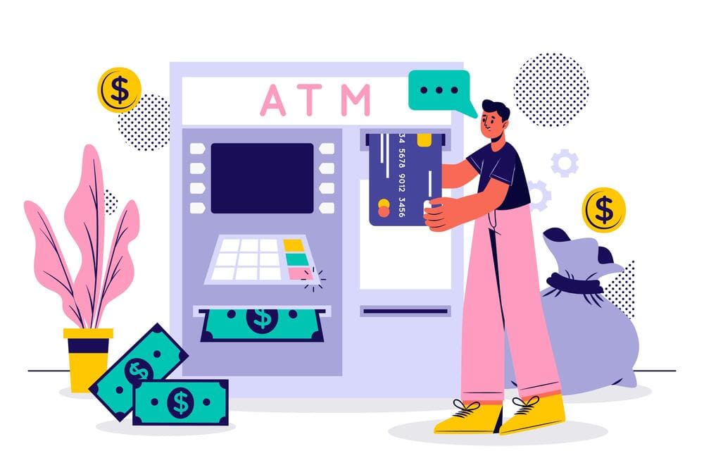 Pros and cons of withdrawing cash via credit card from an ATM