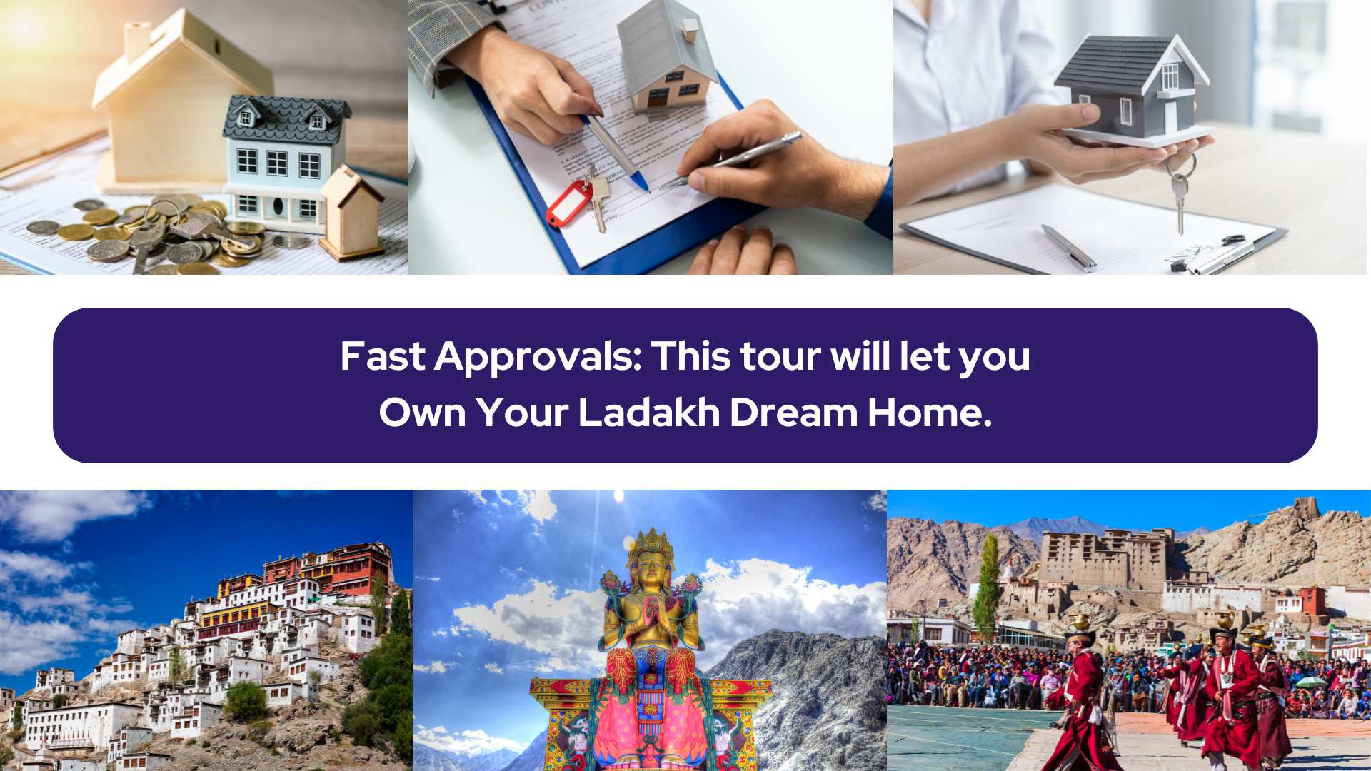Fast Approvals: This tour will let you Own Your Ladakh Dream Home.